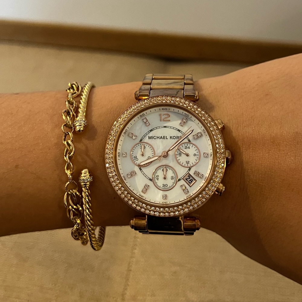 Michael Kors Rose Gold Watch